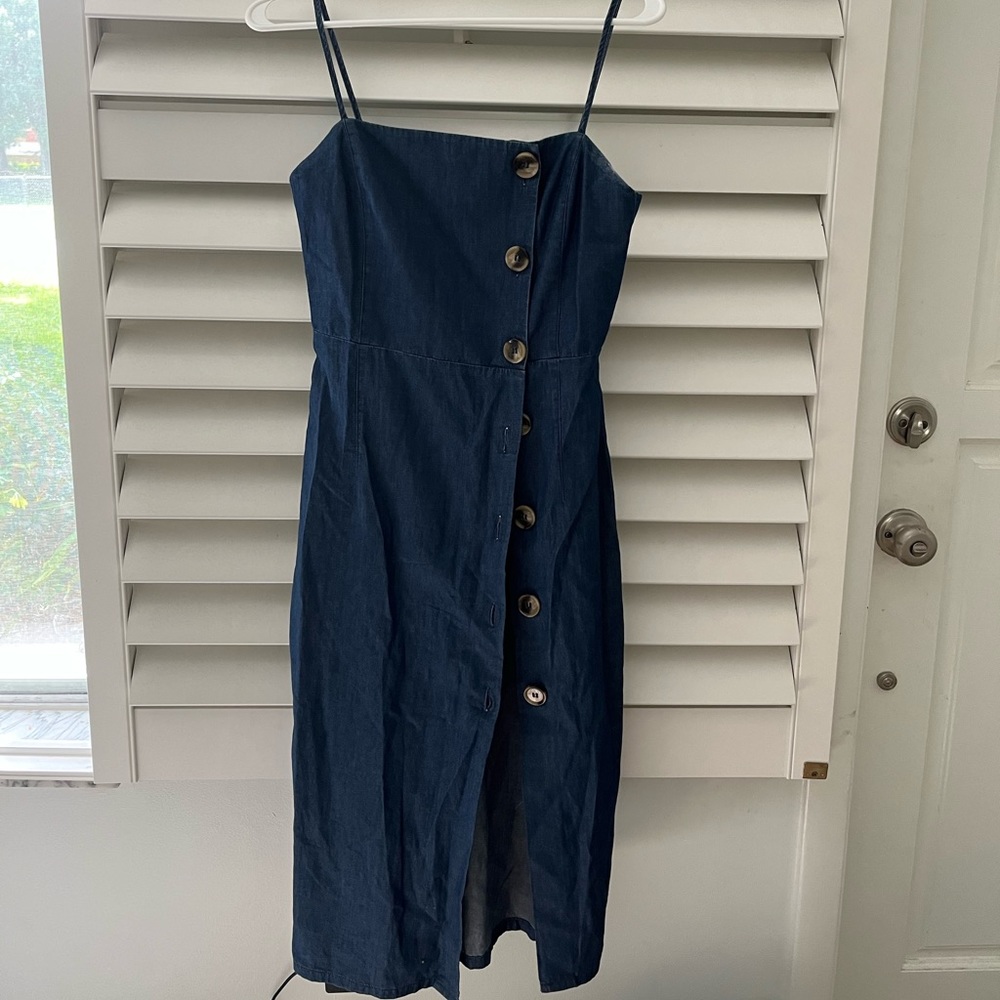 Topshop midi dress